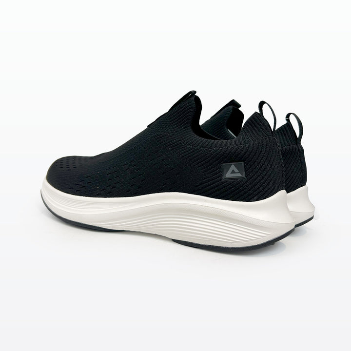 Peak Casual Slip On Shoes Black White