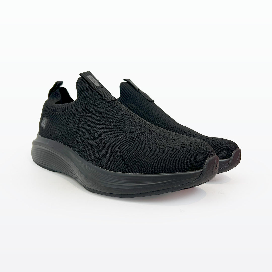 Peak Casual Slip On Shoes All Black