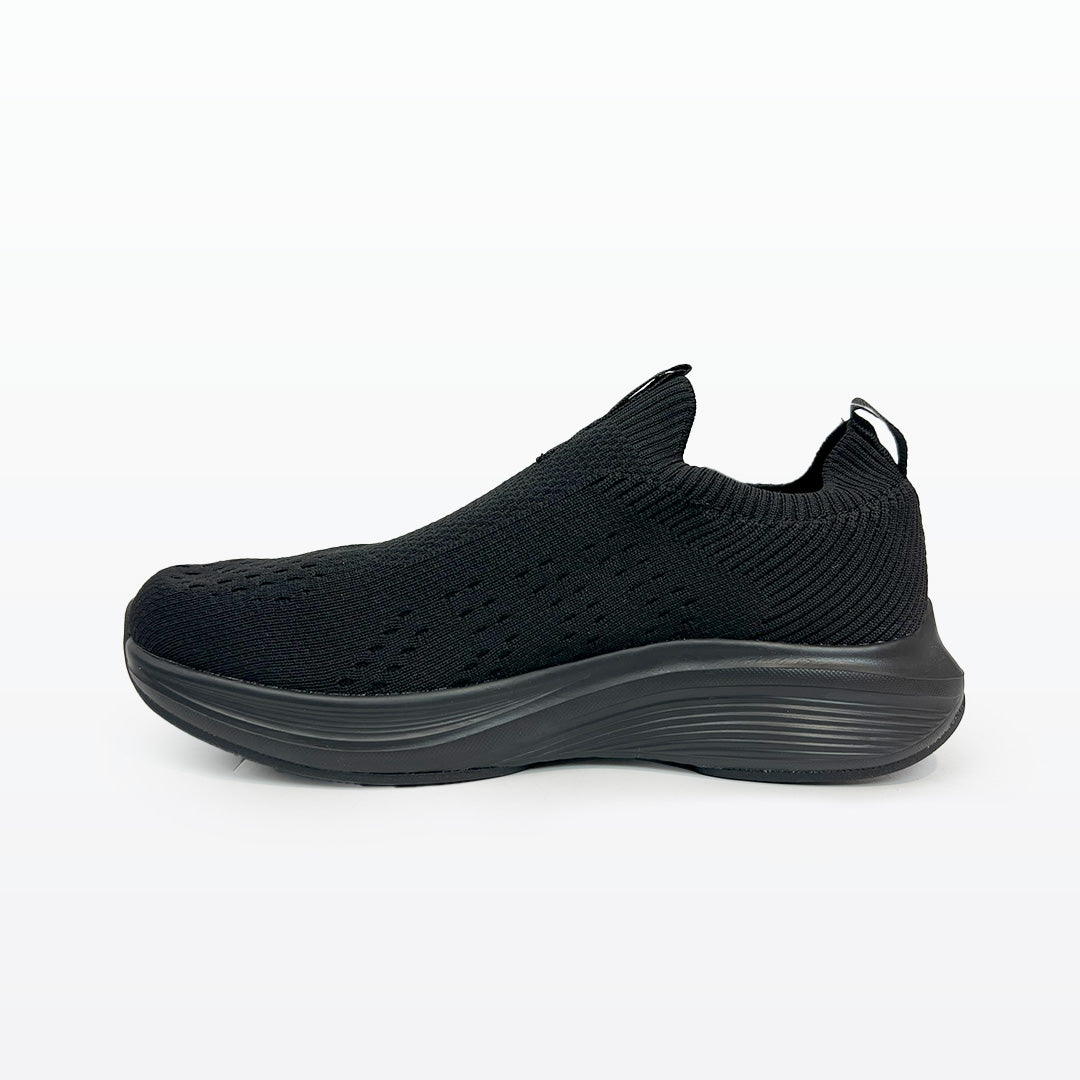 Peak Casual Slip On Shoes All Black