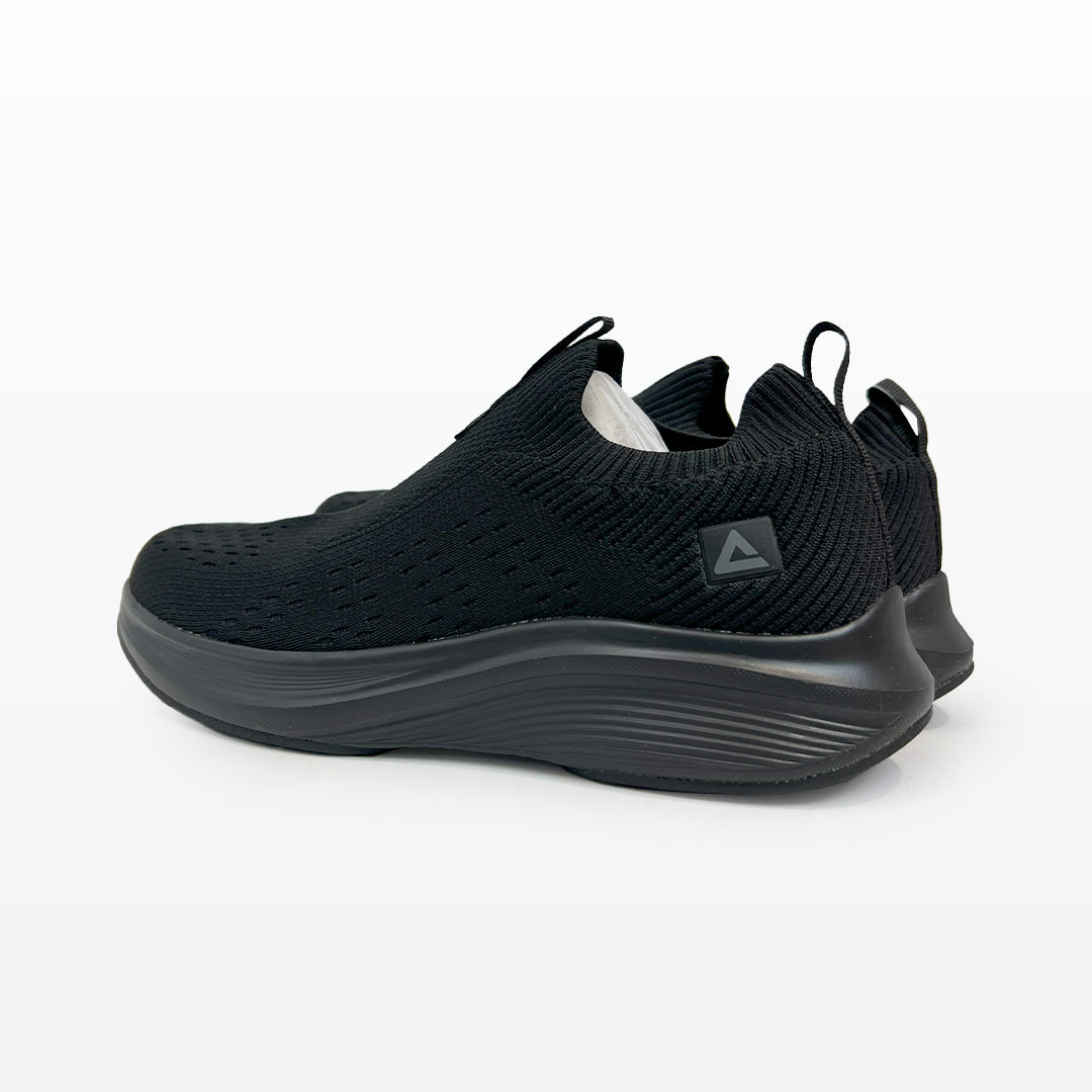 Peak Casual Slip On Shoes All Black