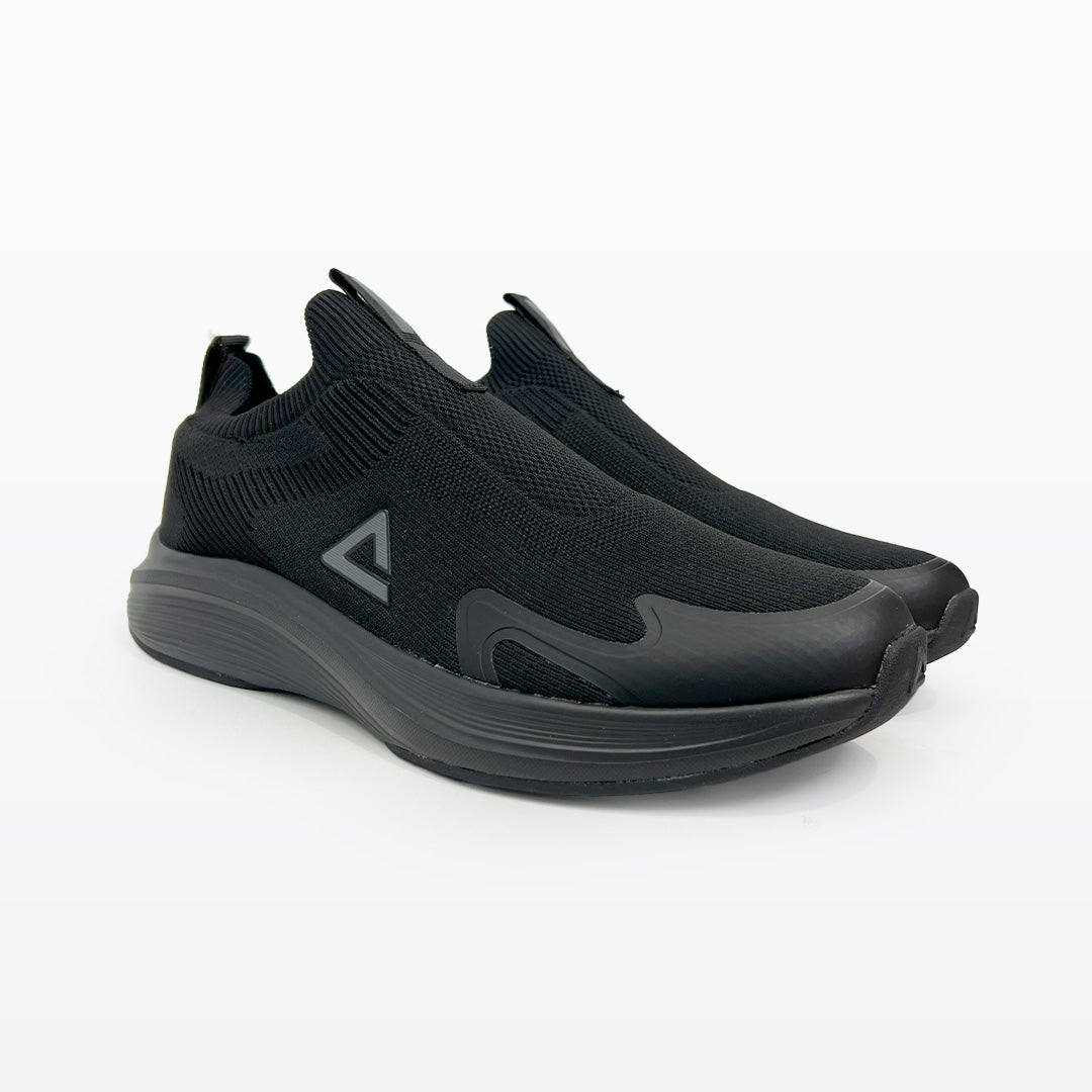 Peak Casual Slip On Shoes All Black