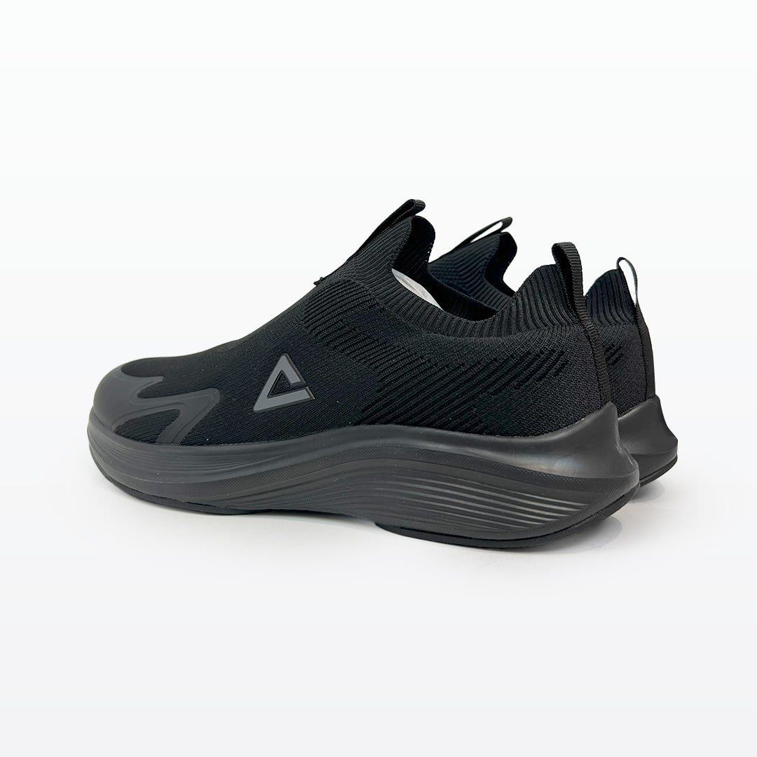 Peak Casual Slip On Shoes All Black