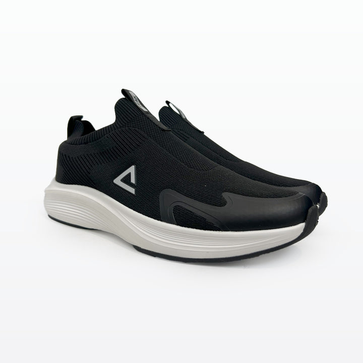 Peak Casual Slip On Shoes Black White