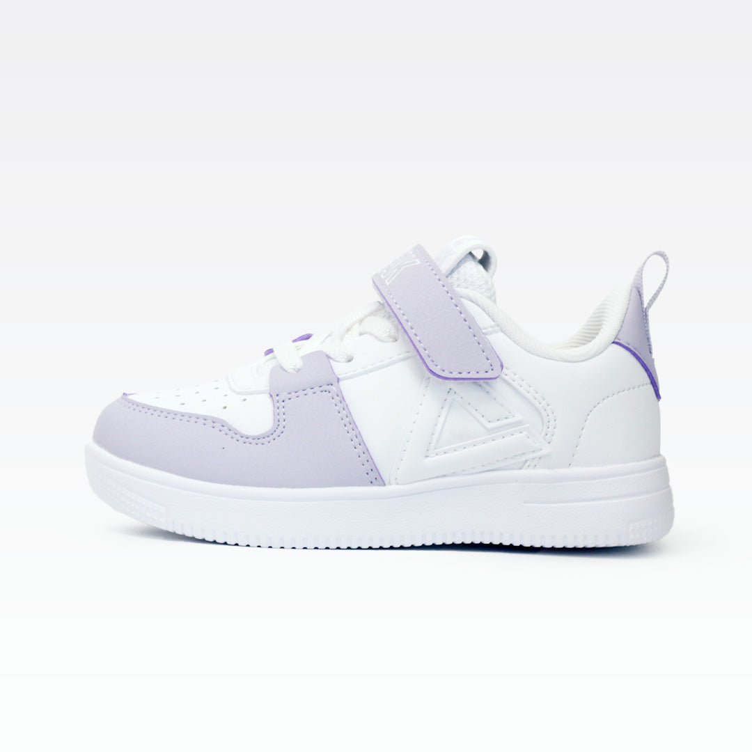 Peak Kid Shoes_White/Purple