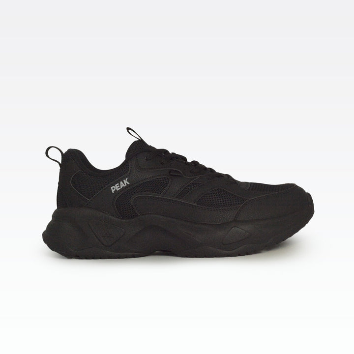 Peak Retro Casual Shoes All Black