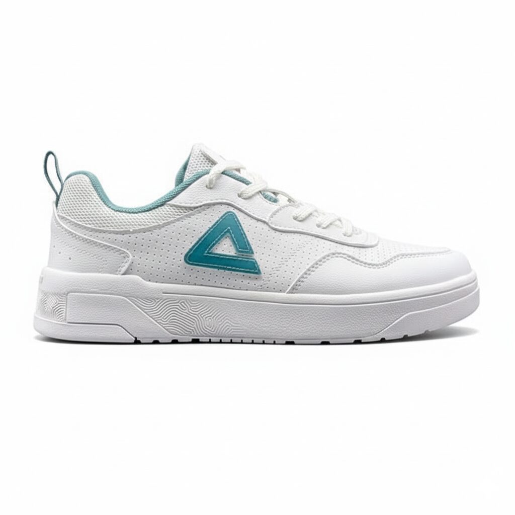 Peak Taichi Casual Flat Shoes White/Green