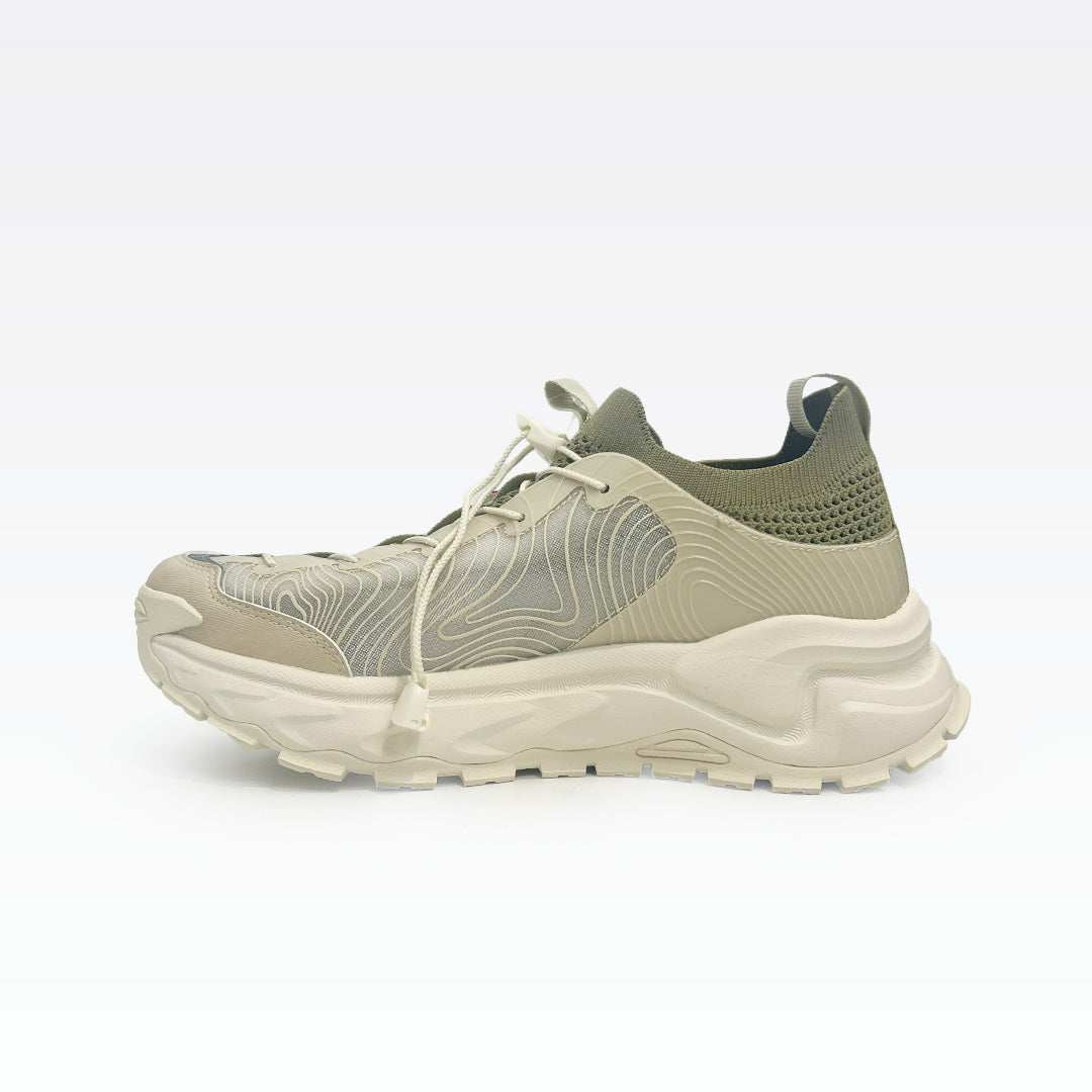 Peak Sports Shoes Off White/Green
