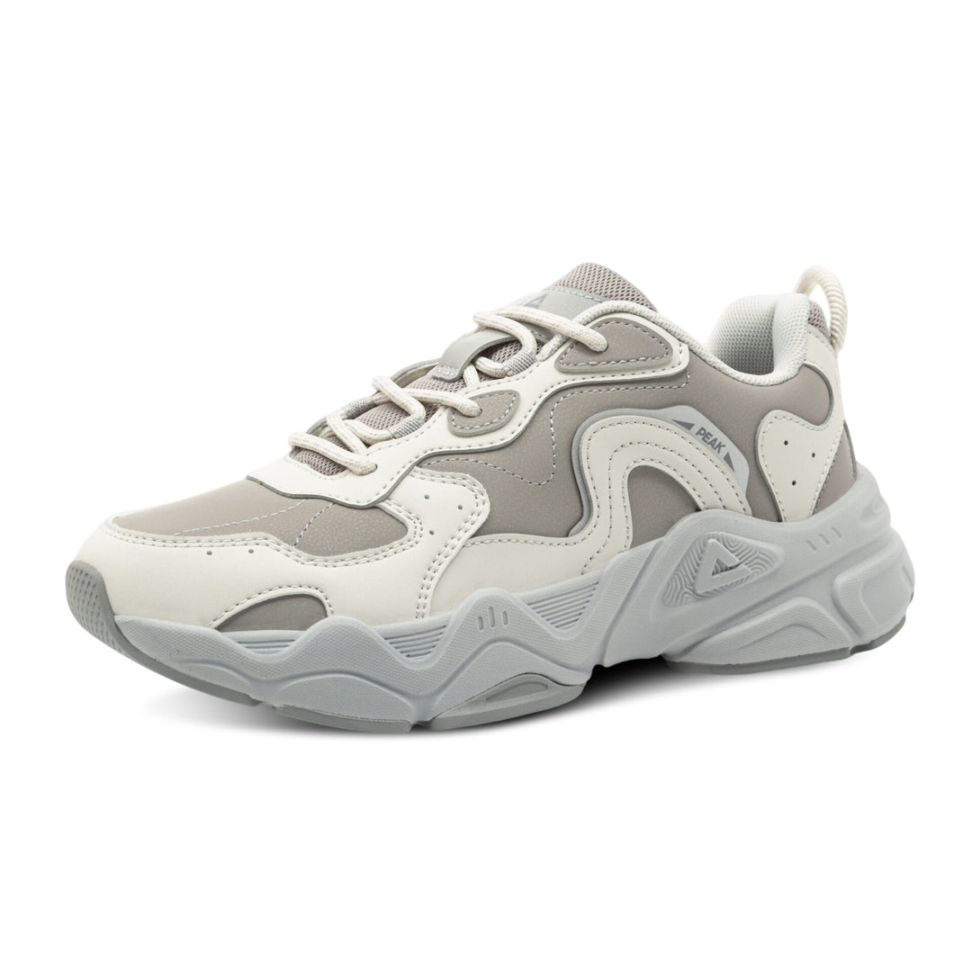 Peak Taichi Casual Shoes Purple Grey