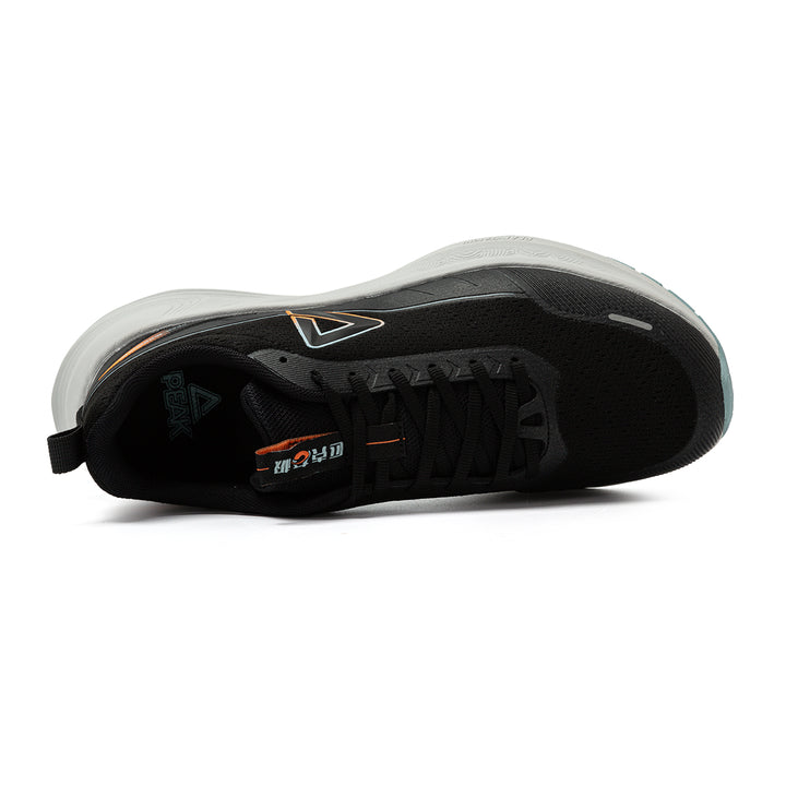 Peak Taichi Cushion Running Shoes Black/Lt.Grey
