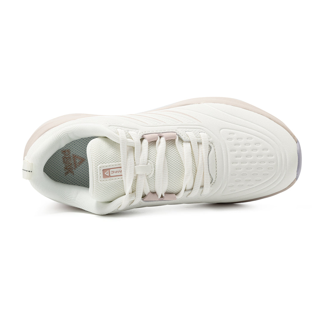Peak Taichi Training Running Shoes-White/Pink White/Pink