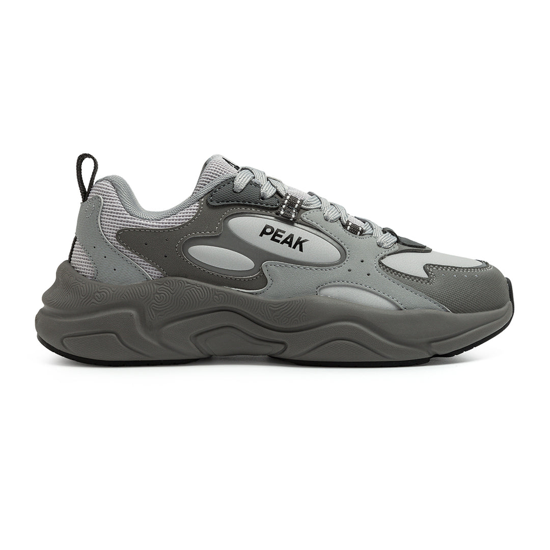 Peak Taichi Retro Casual Shoes Grey