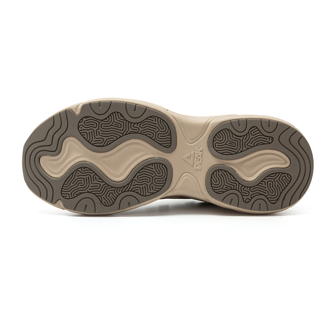 Peak Taichi Retro Casual Shoes Oatmeal Color