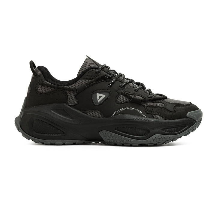Peak Taichi Retro Casual Shoes-Black/Magnetic Grey Black/Magnetic Grey