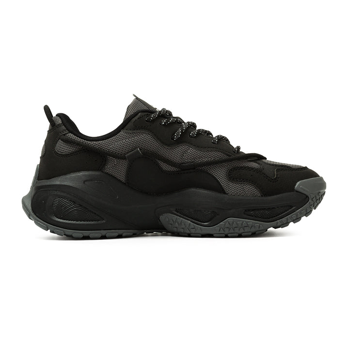 Peak Taichi Retro Casual Shoes-Black/Magnetic Grey Black/Magnetic Grey