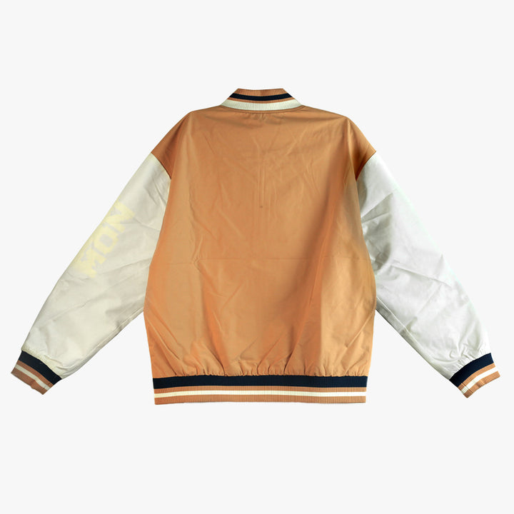 Peak Woven Baseball Jacket Persimmon Orange