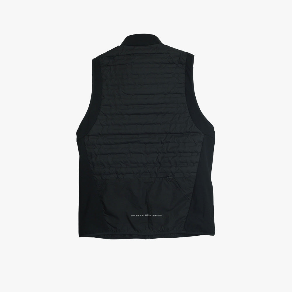 Peak Down Waistcoat Black