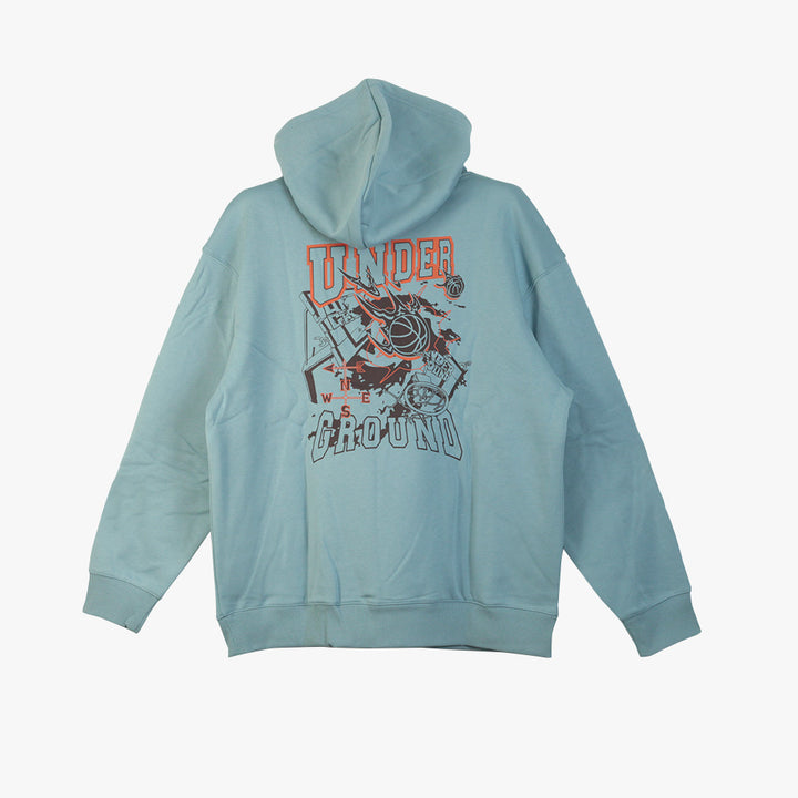 Peak Hoodie Fleece Sweater Blue