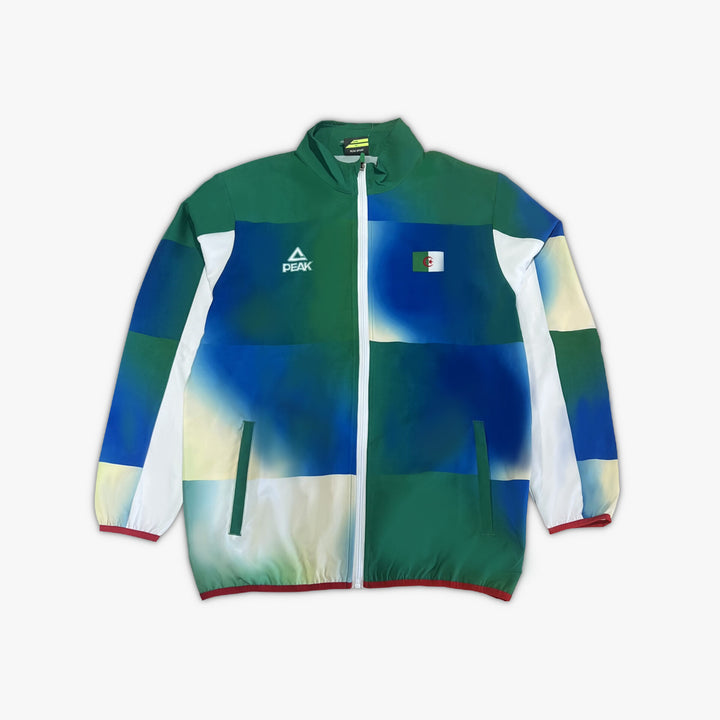 Peak Podium And Opening Ceremony Tracksuits 2024 Green
