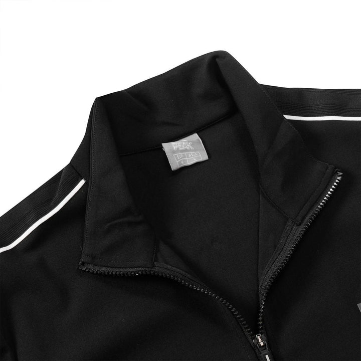 Peak Knitted Tracksuit Black