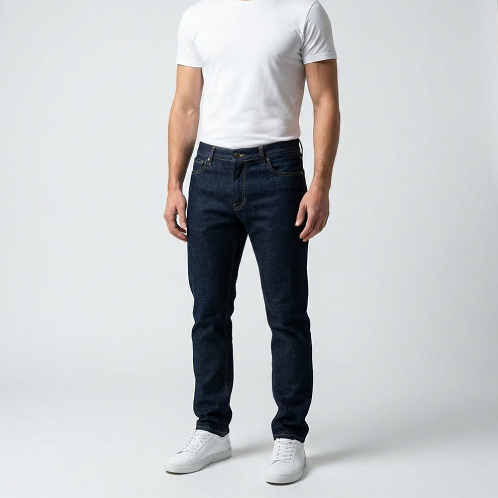 Depart Pantalon Jean Regular Homme Bleu