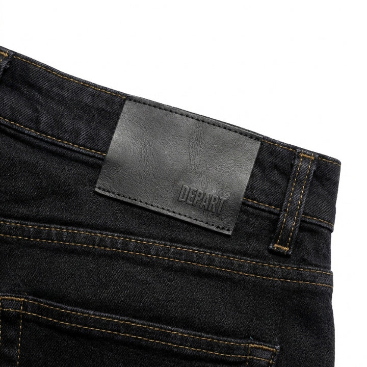 Depart Pantalon Jean Slim Homme Noir