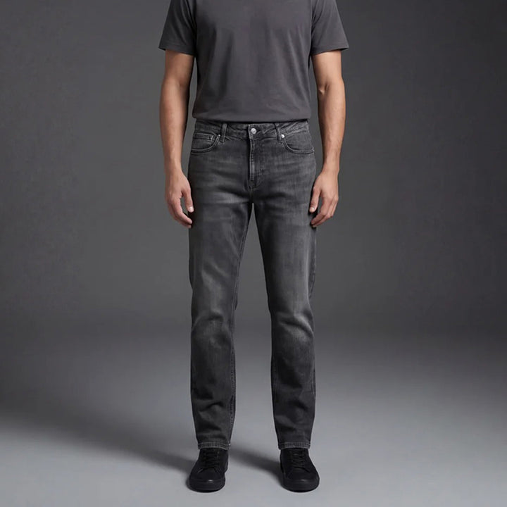 Depart Pantalon Jean Regular Homme Gris