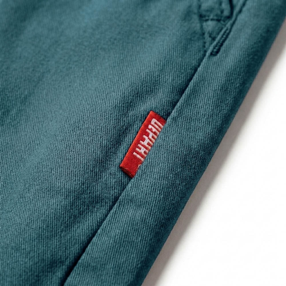 DEPART SHORT HOMME COTON VERT