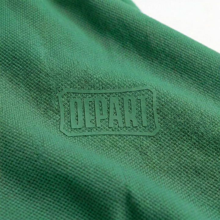 DEPART POLO HOMME COTON VERT
