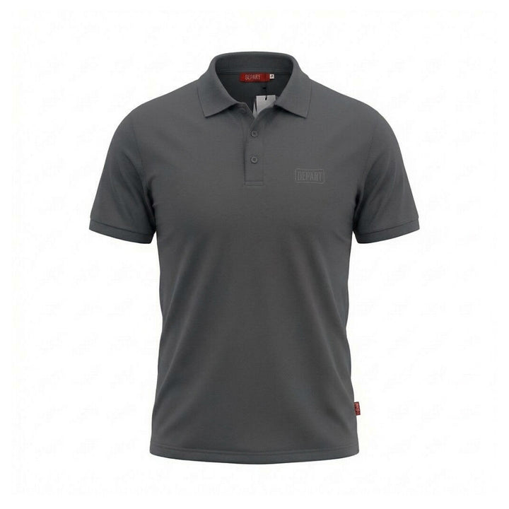 DEPART POLO HOMME COTON GRIS