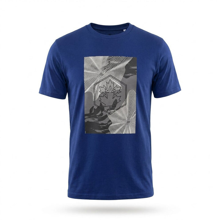 Lumberjack Men Tee Big Nature Logo Navy