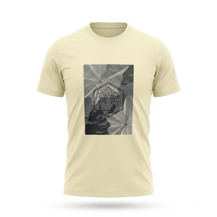 Lumberjack Men Tee Big Nature Logo Off White