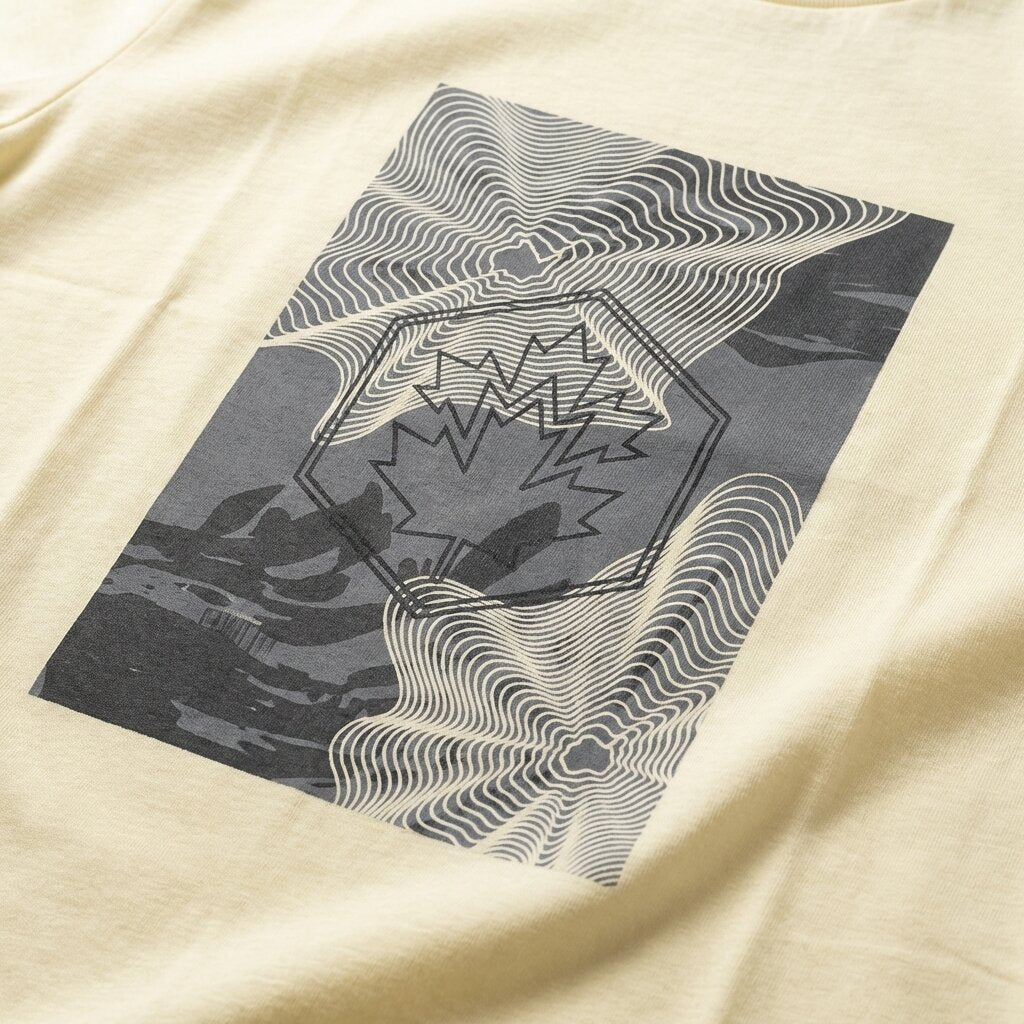 Lumberjack Men Tee Big Nature Logo Off White