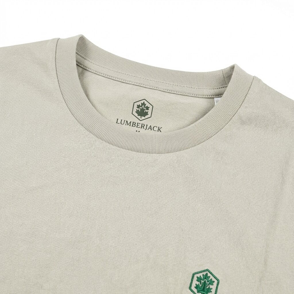 Lumberjack Men Tee Mini Logo Grey