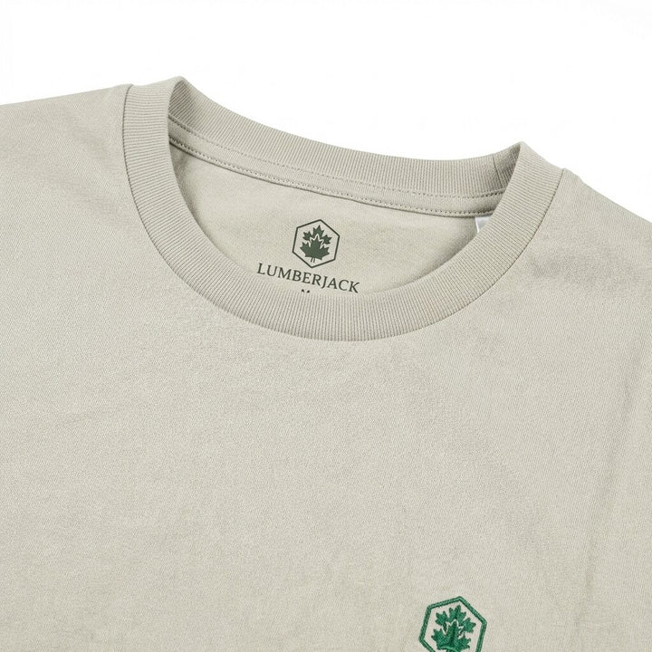 Lumberjack Men Tee Mini Logo Grey