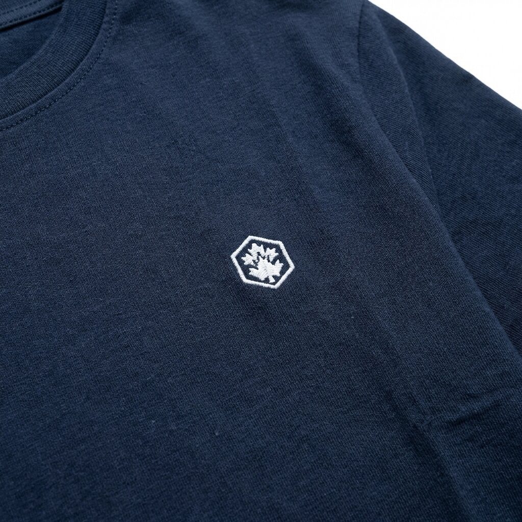 Lumberjack Men Tee Mini Logo Navy