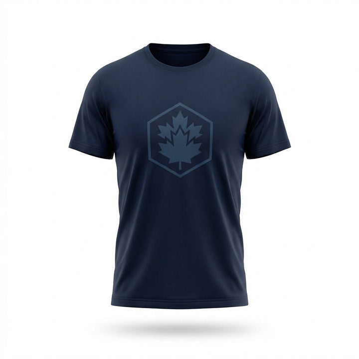 Lumberjack Men Tee Big Iconic Logo Navy