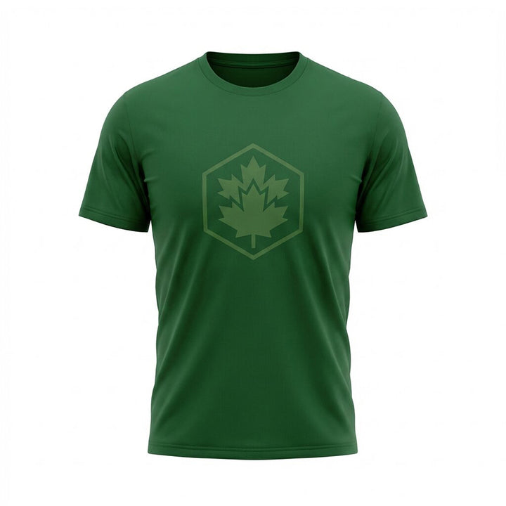 Lumberjack Men Tee Big Iconic Logo Green