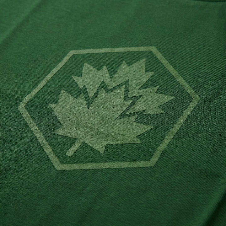 Lumberjack Men Tee Big Iconic Logo Green