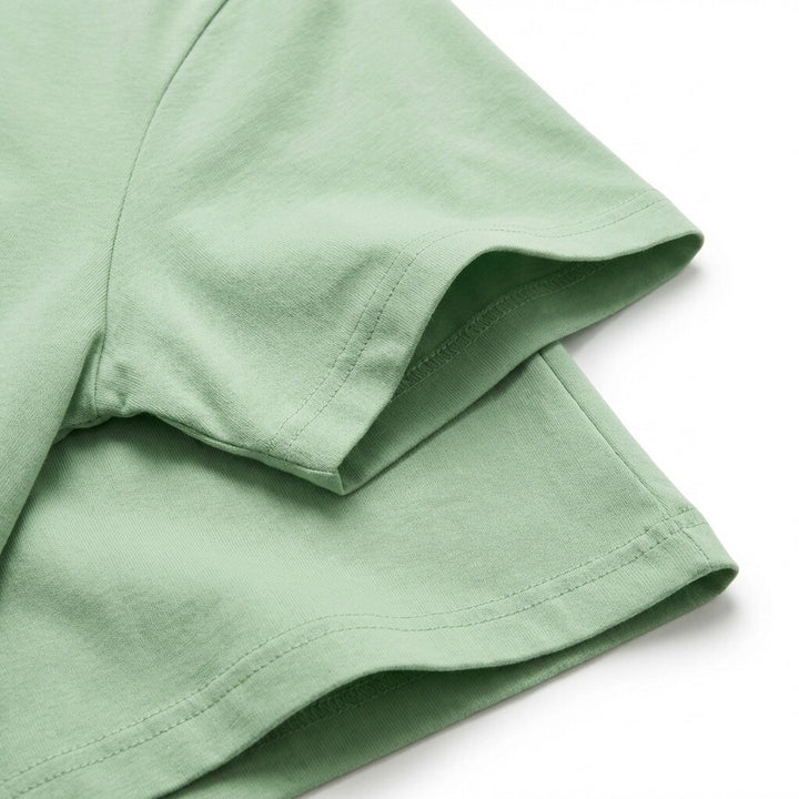 Lumberjack Men Tee Big Horizontal Logo Green