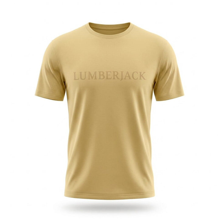 Lumberjack Men Tee Big Horizontal Logo Camel