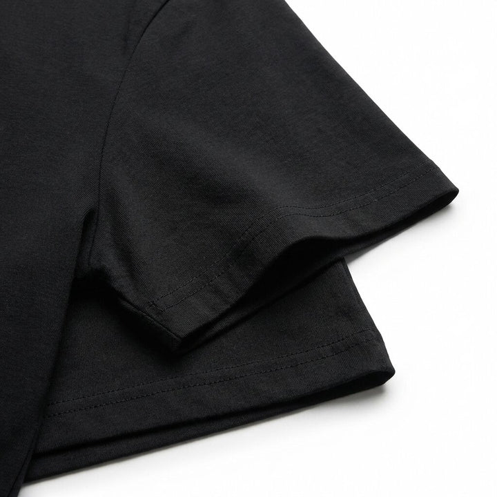 Lumberjack Men Tee Italy Big Logo Black