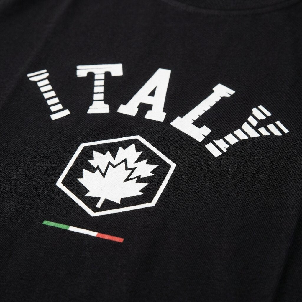 Lumberjack Men Tee Italy Big Logo Black