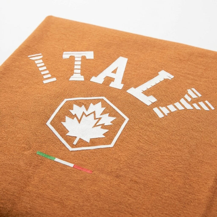 Lumberjack Men Tee Italy Big Logo Orange