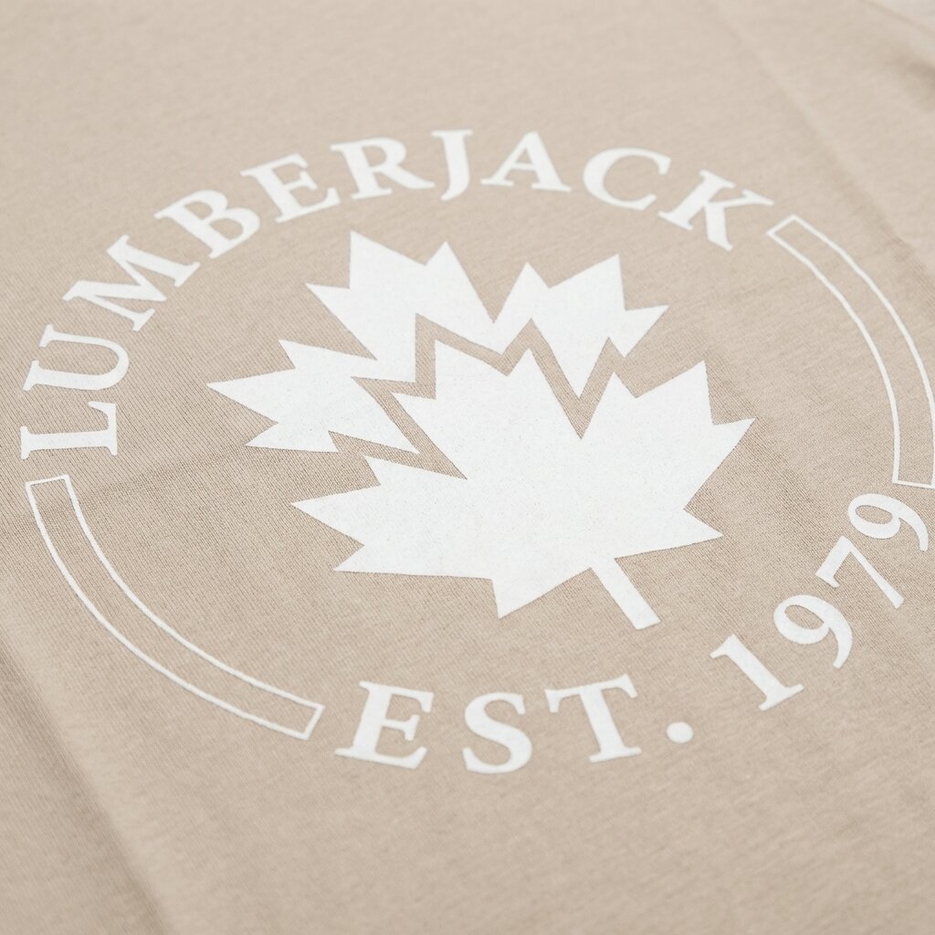 Lumberjack Men Tee Est 1979 Big Logo Camel