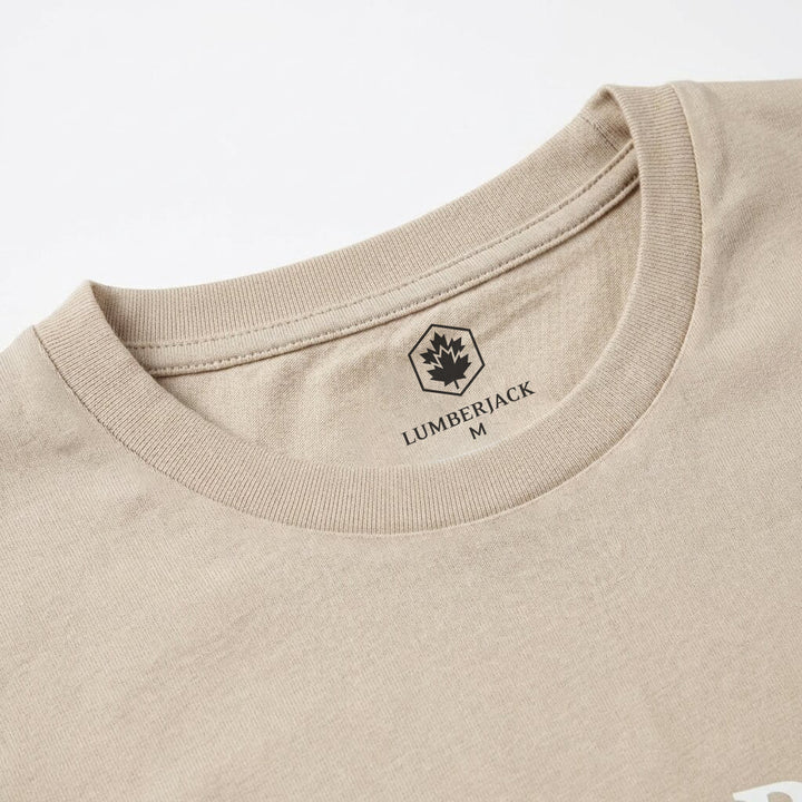 Lumberjack Men Tee Est 1979 Big Logo Camel