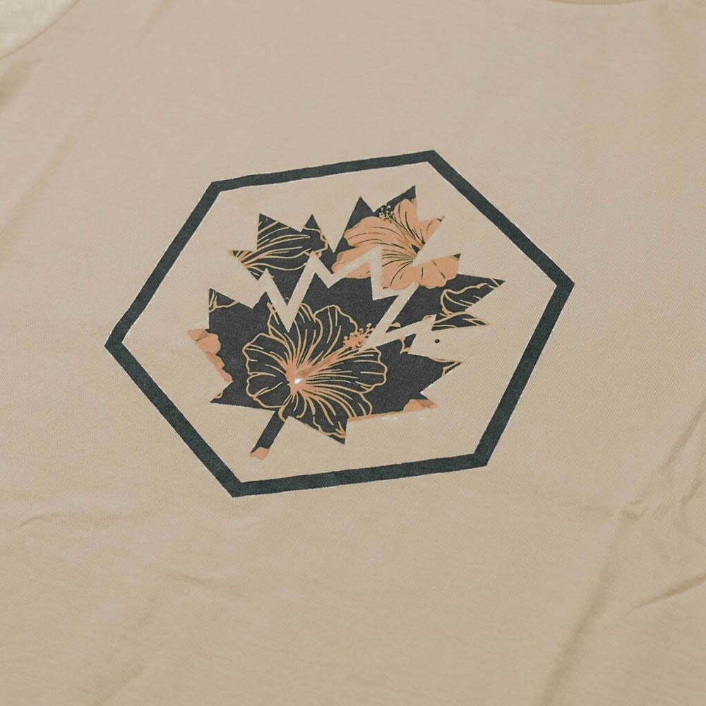 Lumberjack Men Tee Big Camouflage Logo Camel