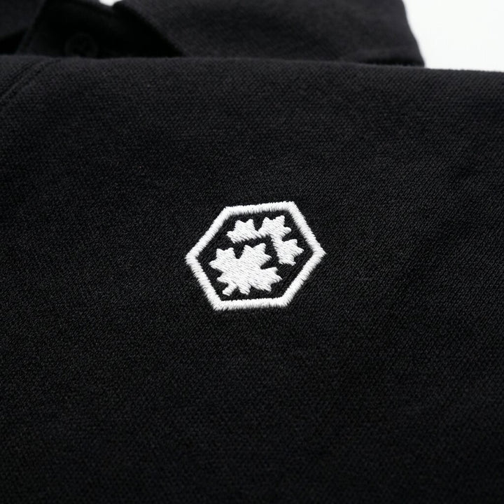Lumberjack Men Polo Essentials Mini Logo Black