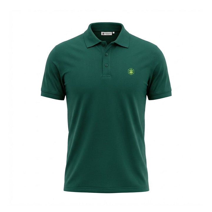 Lumberjack Men Polo Essentials Mini Logo Green