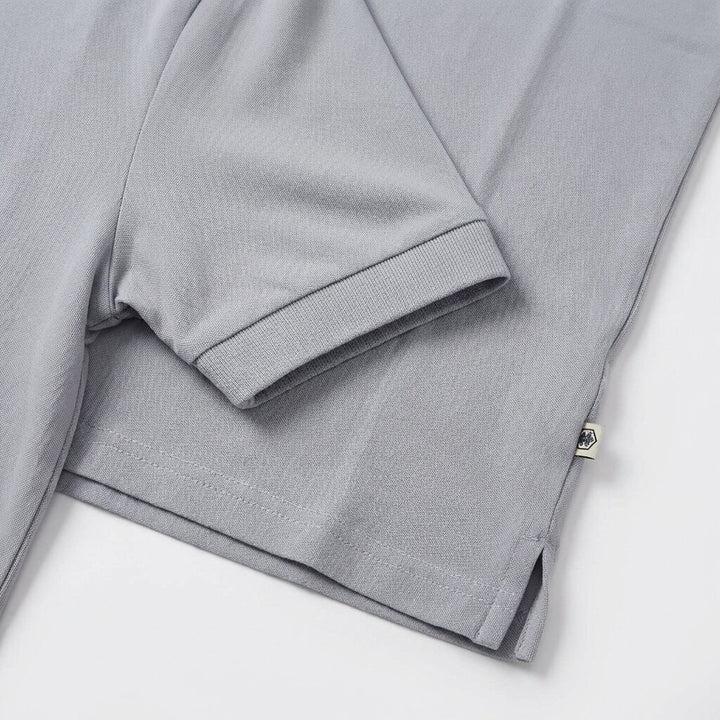 Lumberjack Men Polo Essentials Mini Logo Grey