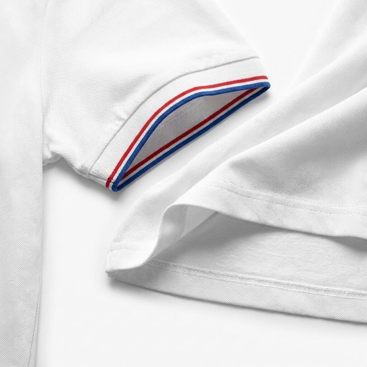 Lumberjack Men Polo Select Mini Logo White